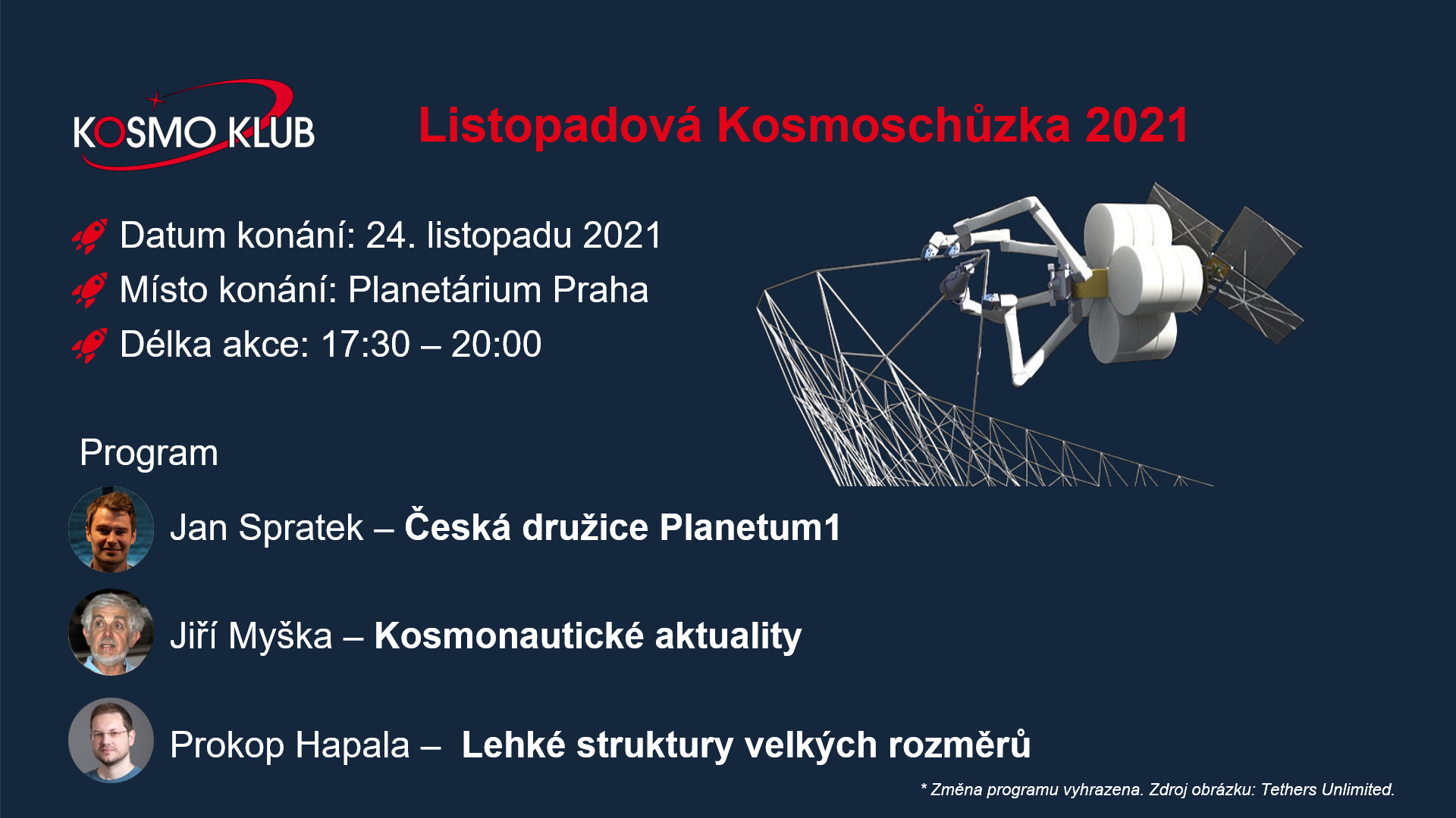 Kosmoschůzka 2021/11